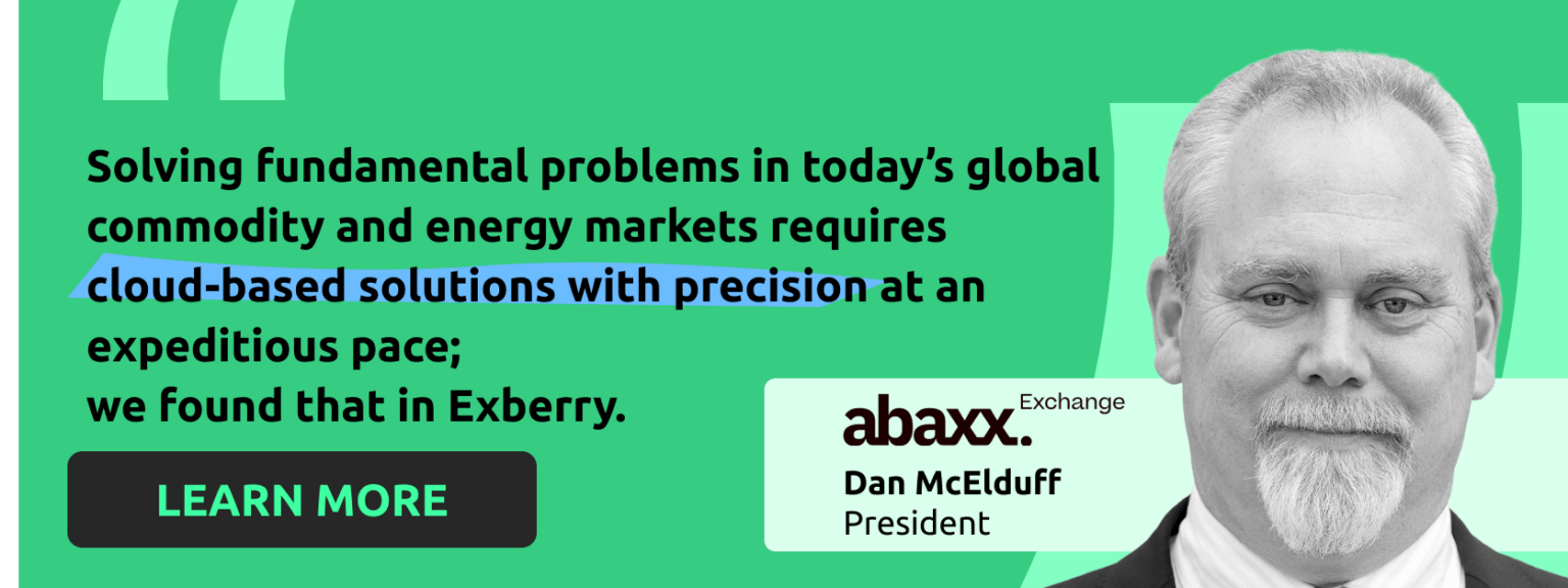 dan mcelduff abaxx exberry tokenization